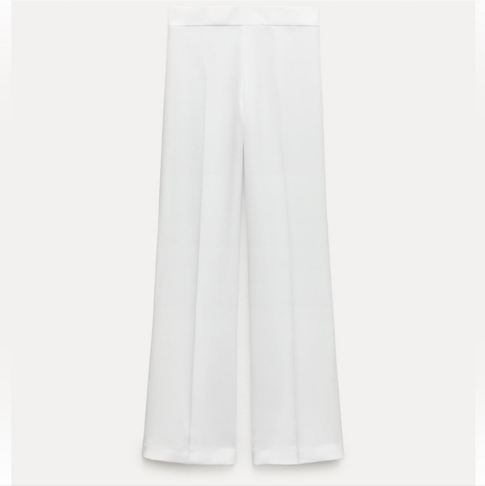 ZW COLLECTION SIDE ZIP FLOWY PANTS SIZE M - Picture 7 of 10